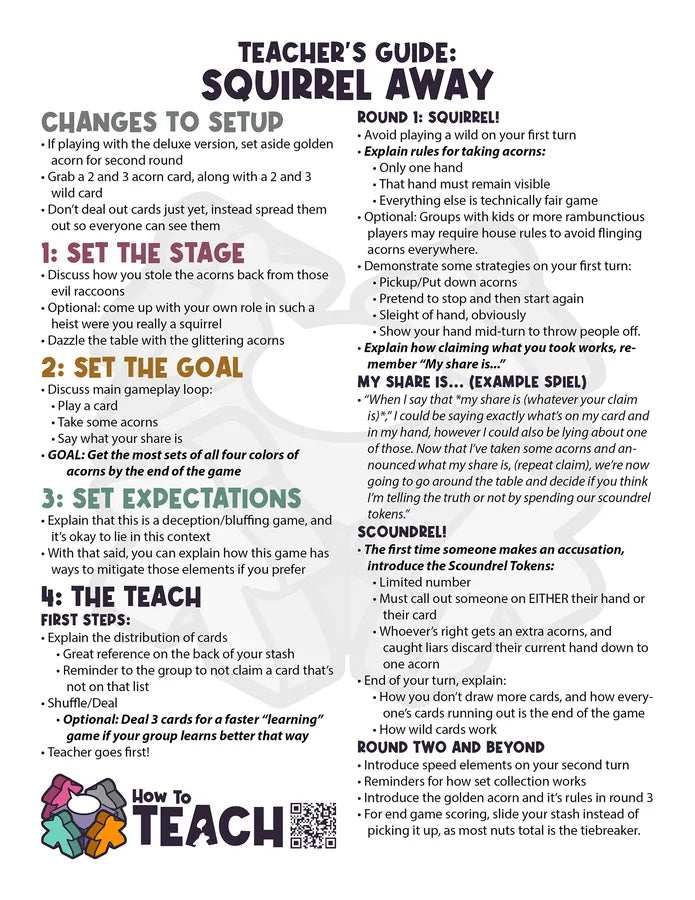 Squirrel Away - Gaming Library