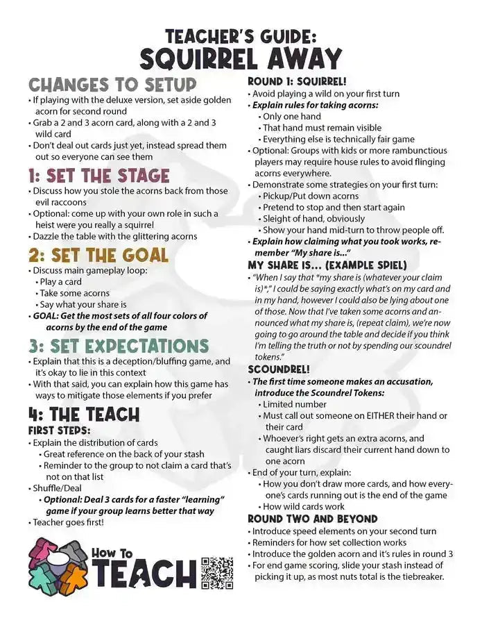 Squirrel Away - Gaming Library