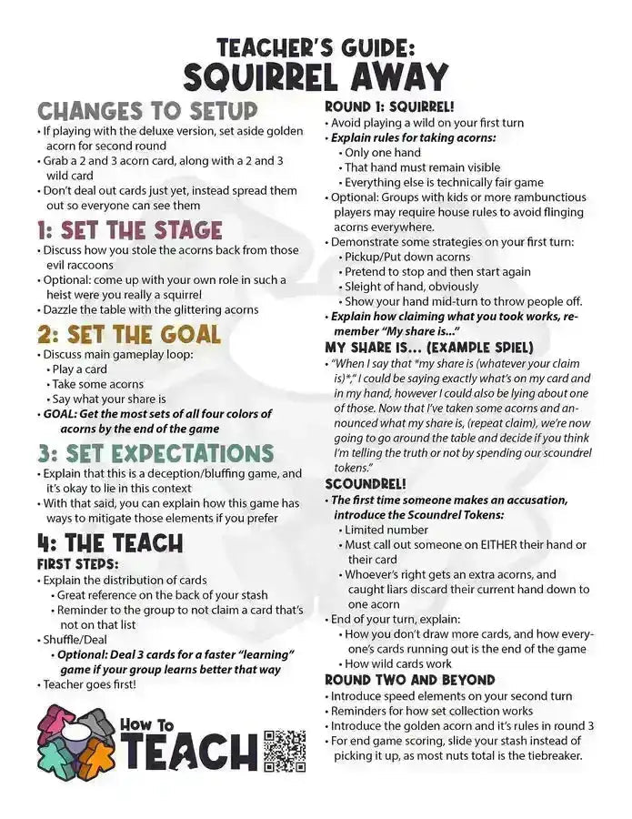 Squirrel Away - Gaming Library