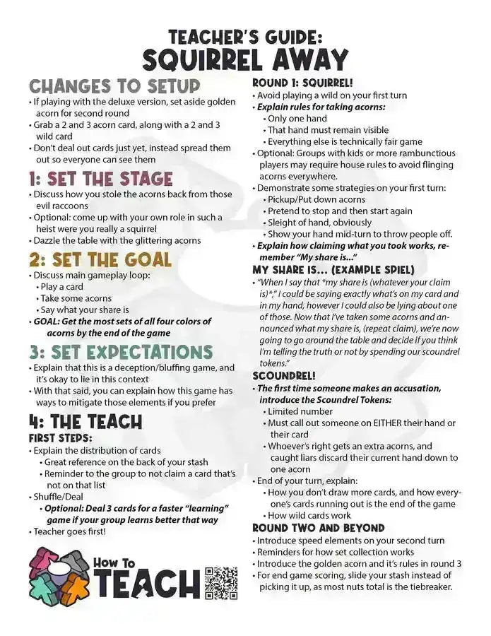 Squirrel Away - Gaming Library