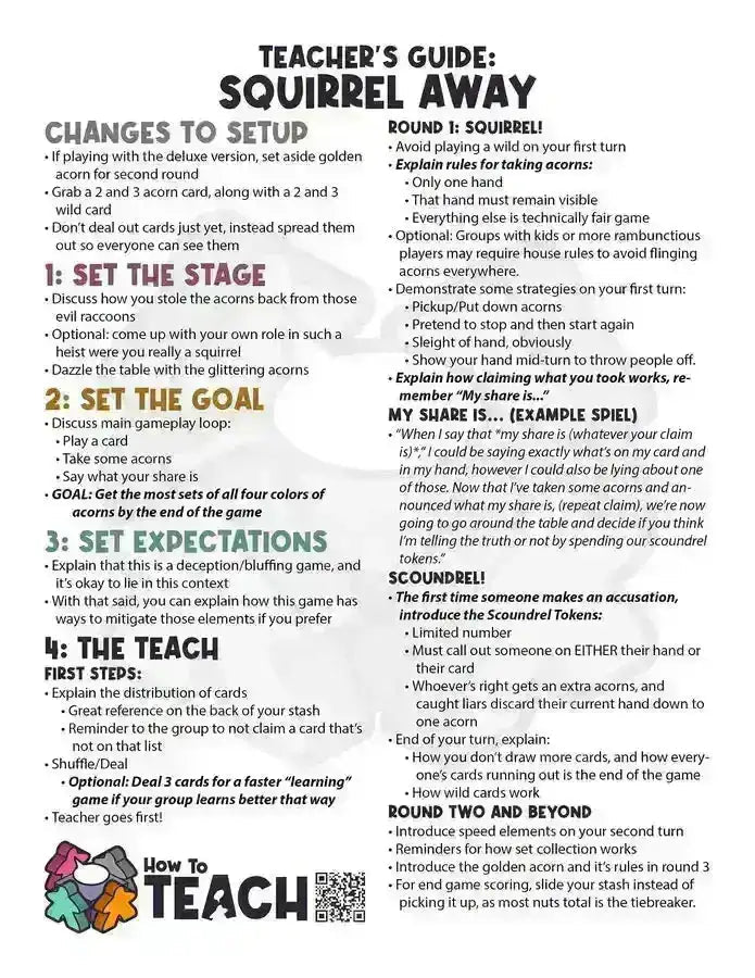 Squirrel Away - Gaming Library