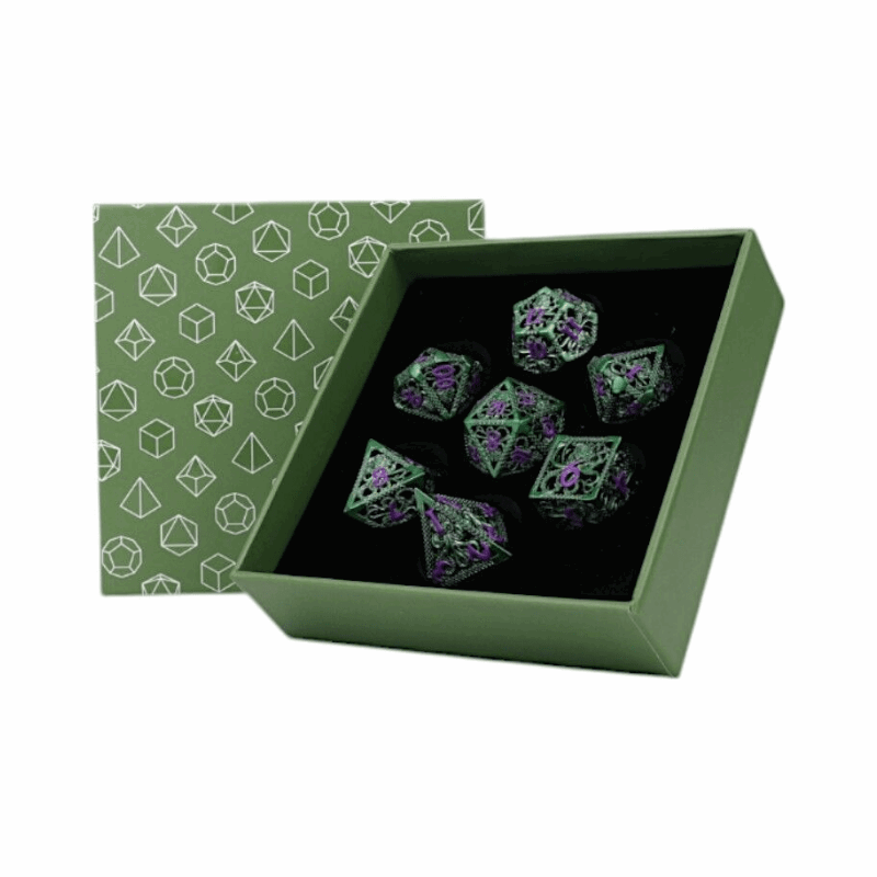 Strange Aeon Dice Set Sea Green - Gaming Library