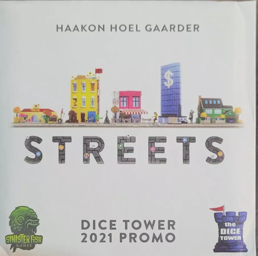 Streets: Dice Tower 2021 Promo Tile - Gaming Library