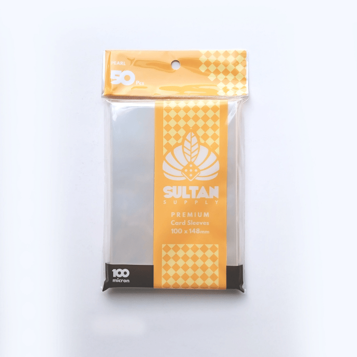 Sultan Sleeves Pearl - Gaming Library