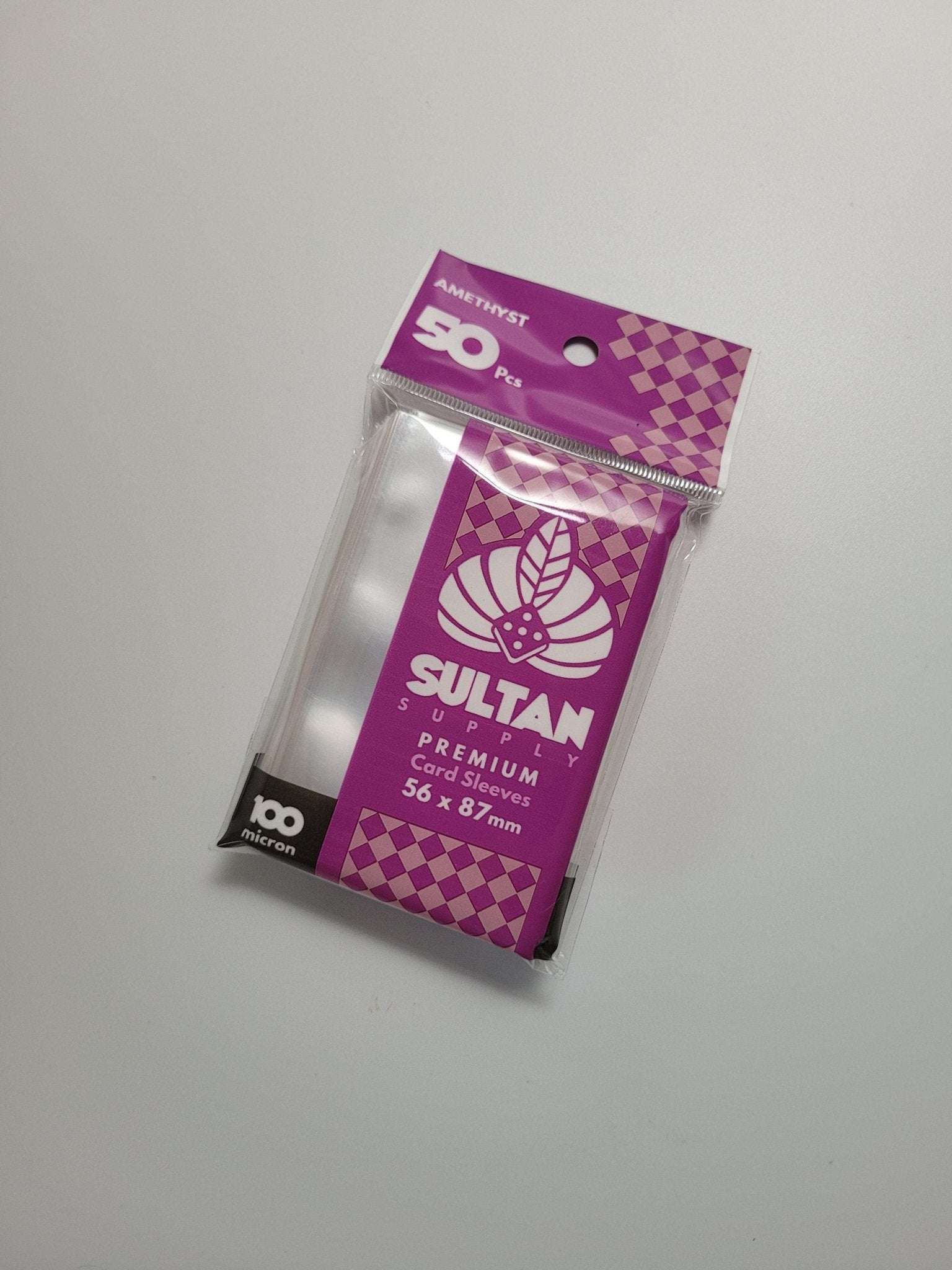 Sultan Supply Premium Card Sleeves: 56 x 87 mm Standard USA Amethyst ( Gaming Library Sultan Supply Premium Card Sleeves: 56 x 87 mm Standard USA Amethyst ( Gaming Library