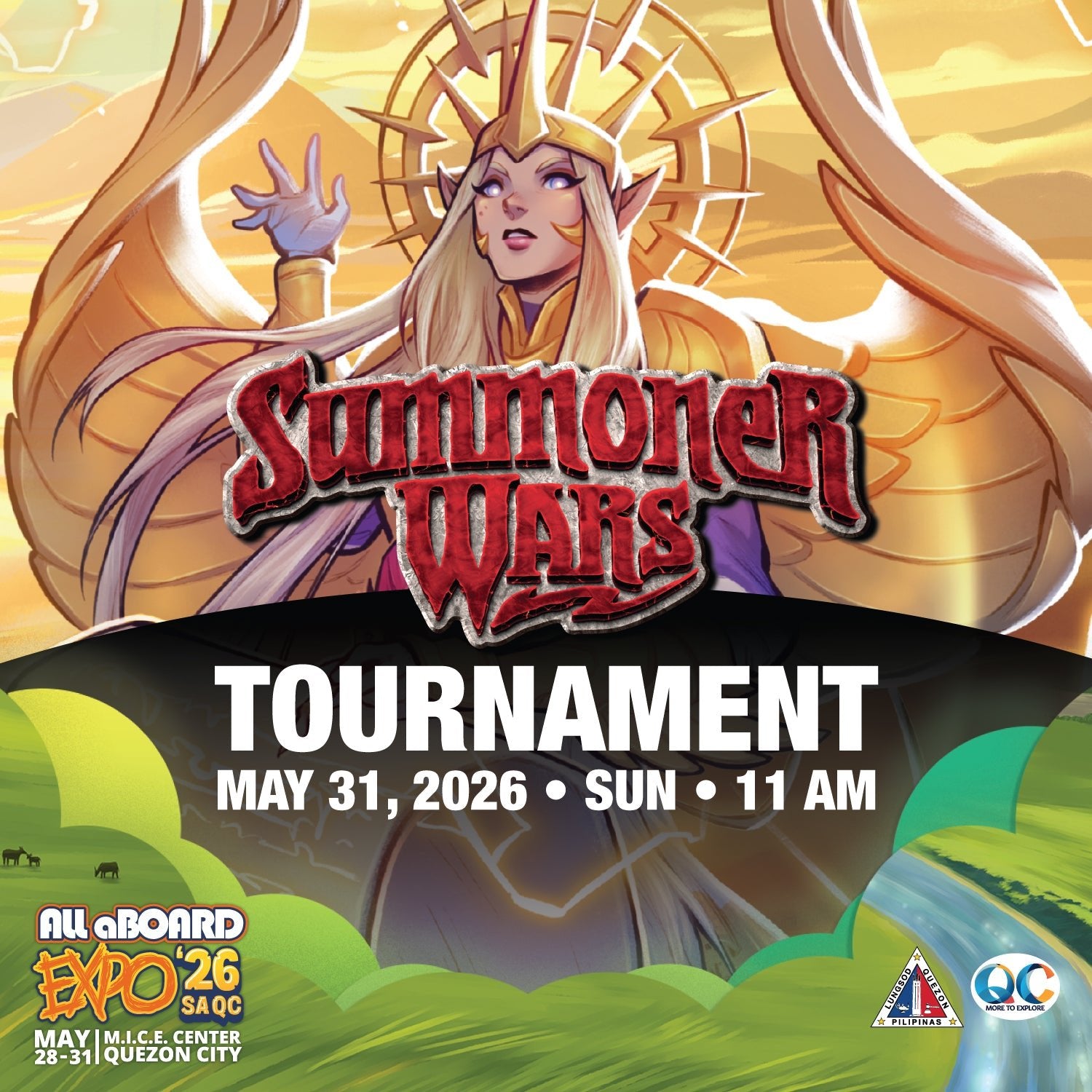 Summoner Wars National Tournament - ALL ABOARD EXPO 2026 - Gaming Library