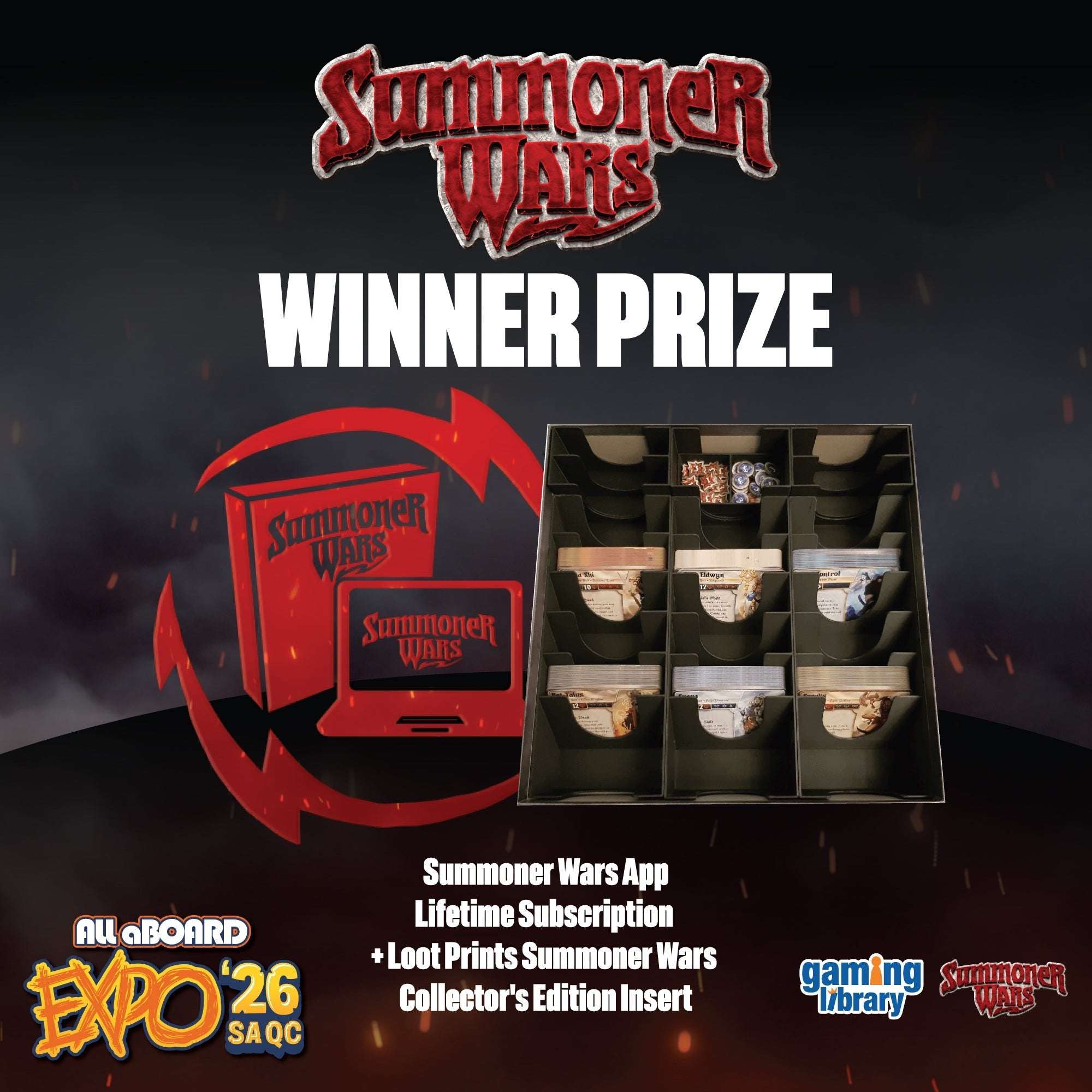 Summoner Wars National Tournament - ALL ABOARD EXPO 2026 - Gaming Library