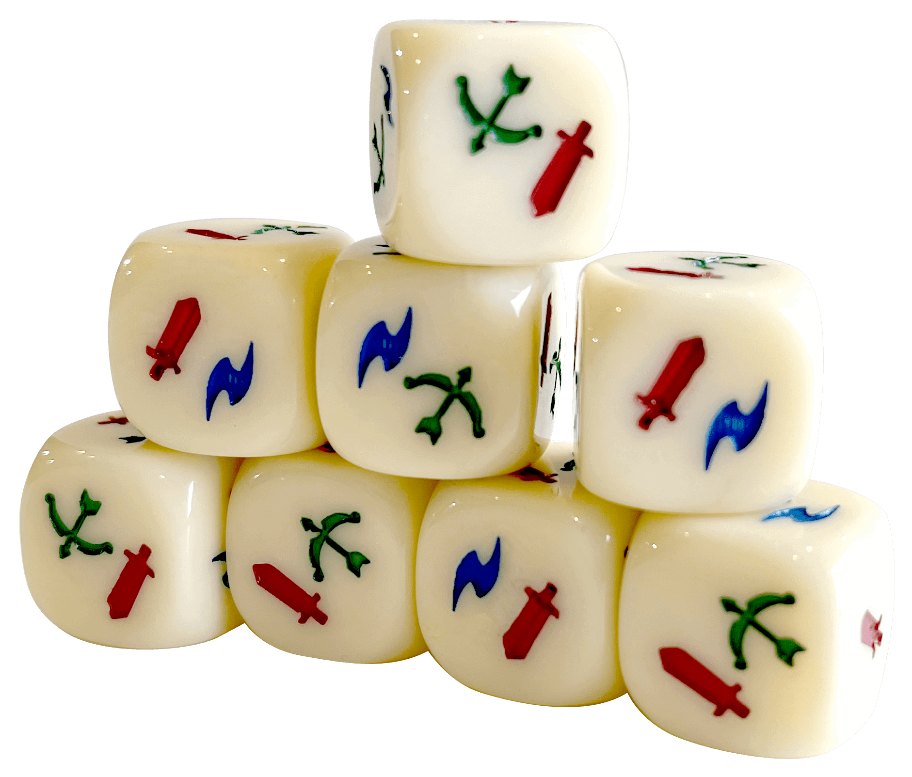 Summoner Wars (Second Edition): Premium Dice - Gaming Library