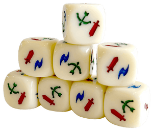 Summoner Wars (Second Edition): Premium Dice - Gaming Library