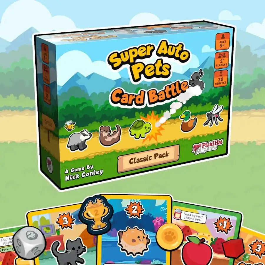 Super Auto Pets Card Battle Classic Pack - Gaming Library