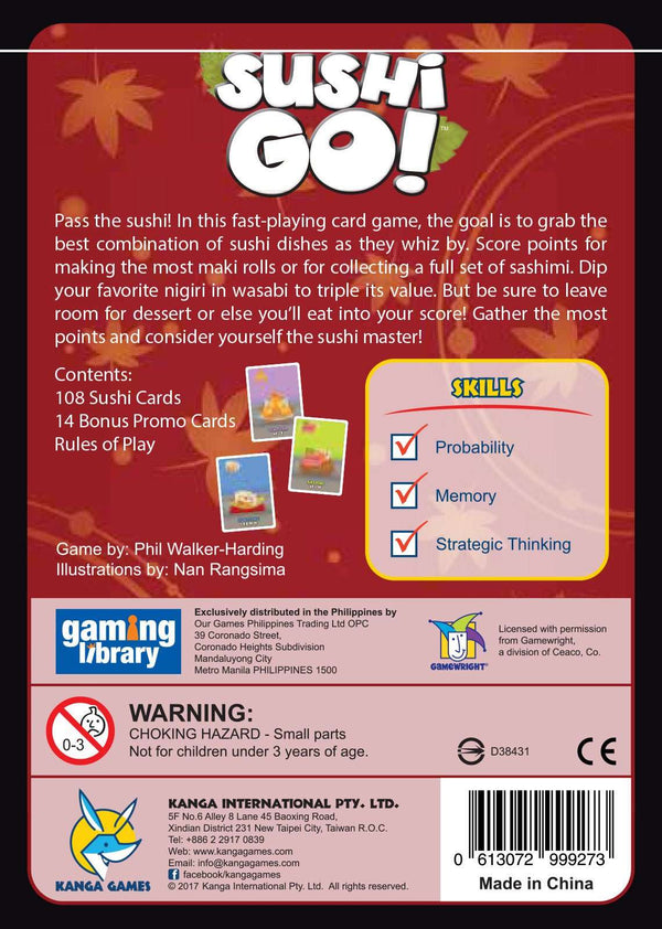 Sushi Go! - Gaming Library