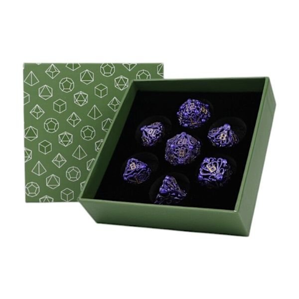 Tentacular Dice Set Purple - Gaming Library
