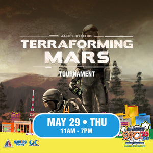 Terraforming Mars Tournament - ALL ABOARD EXPO 2025 - Gaming Library