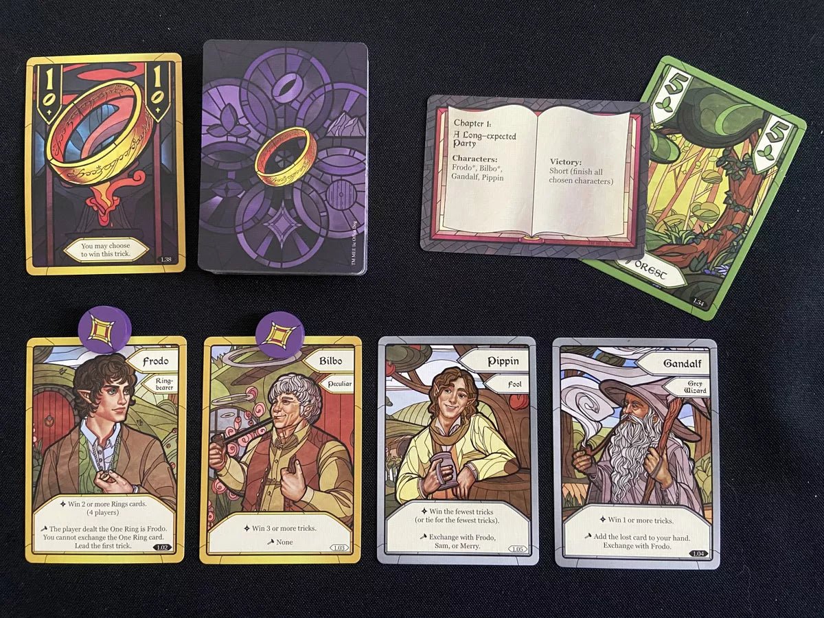 The Fellowship Of The Ring: Trick Taking Game - Gaming Library