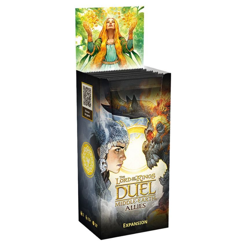 The Lord Of The Rings: Duel For Middle-Earth Allies Display - Gaming Library