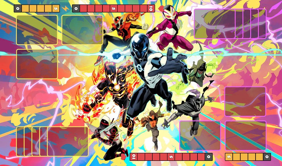 The Massive - Verse Fighting Card Game - Official Playmat - Gaming Library