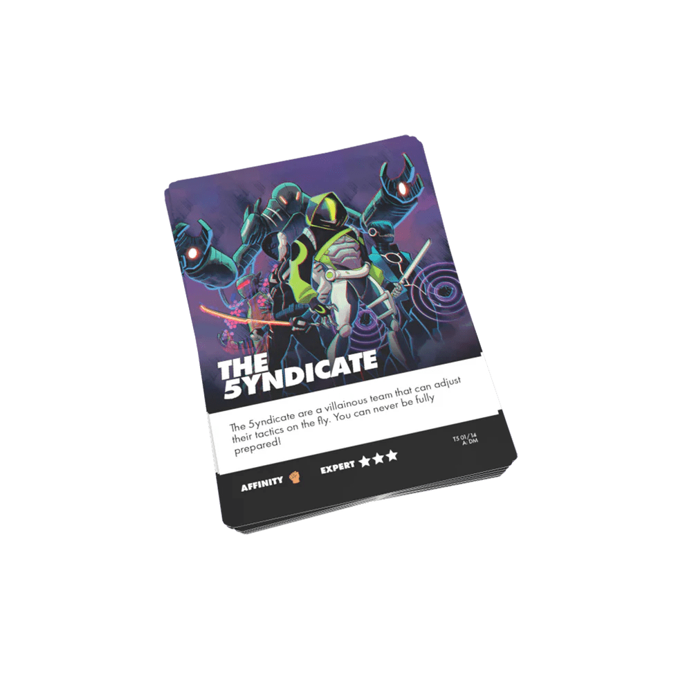 The Massive - Verse Fighting Card Game - The 5yndicate Bonus Paragon Pack - Gaming Library