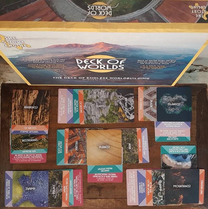 The Story Engine Deck of Worlds - Gaming Library