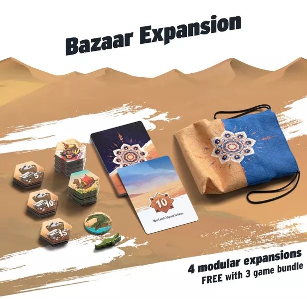 Through The Desert: Bazaar - Gaming Library
