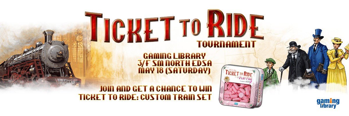 Ticket To Ride Europe Tournament - Gaming Library