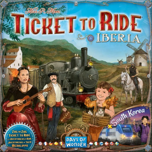 Ticket To Ride Map Collection 8 Iberia & South Korea