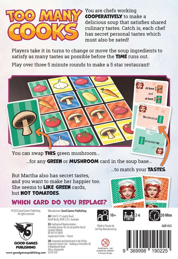 Too Many Cooks - Gaming Library