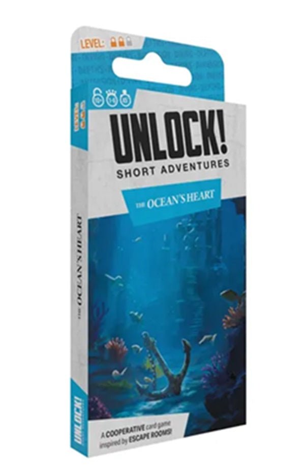 Unlock! Short Adventures 12 - The Ocean’s Heart - Gaming Library