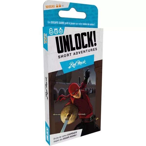 Unlock! Short Adventures - Red Mask - Gaming Library