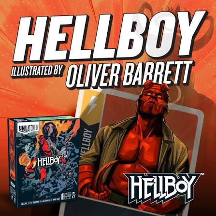 Unmatched Hellboy - Gaming Library