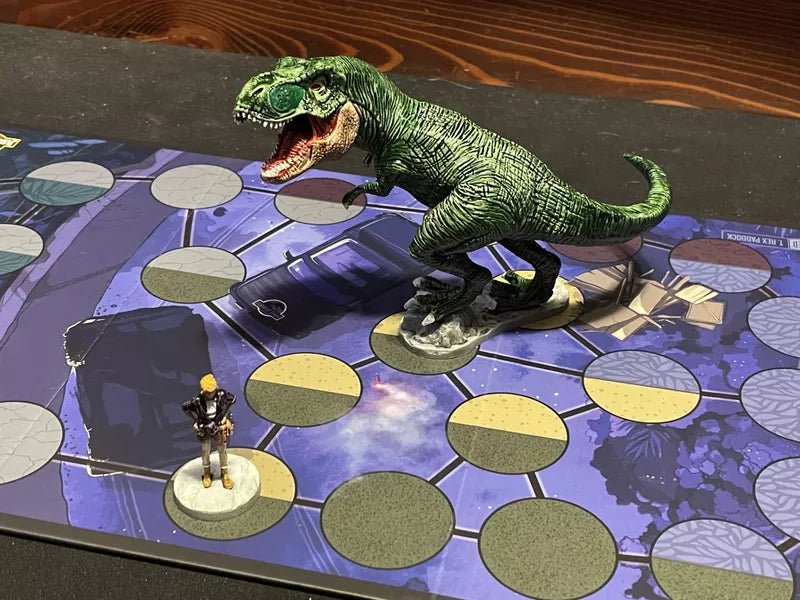 Unmatched: Jurassic Park – Dr. Sattler vs. T. Rex - Gaming Library