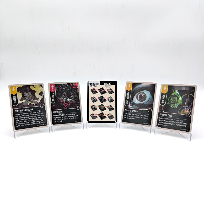 Unmatched Promo Cobble and Fog Foil Cards - Gaming Library