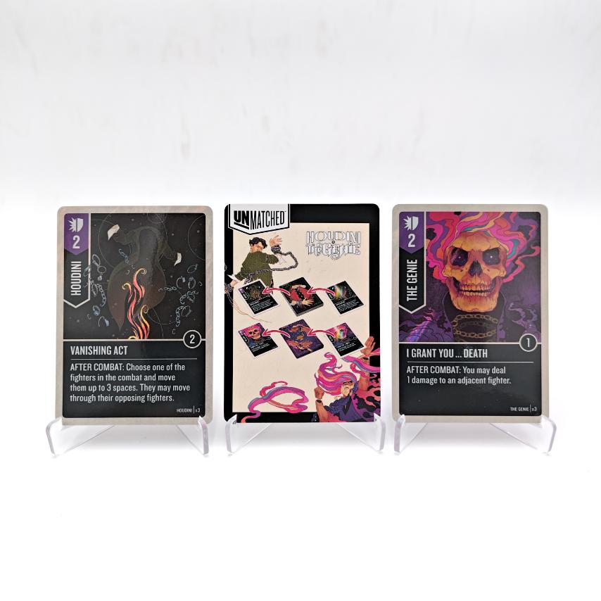 Unmatched Promo Houdini VS The Genie Foil Cards - Gaming Library