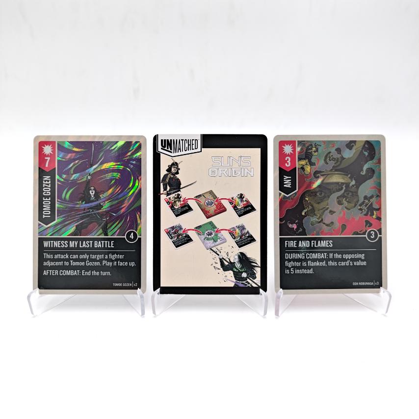 Unmatched Promo Suns Origins Foil Cards - Gaming Library