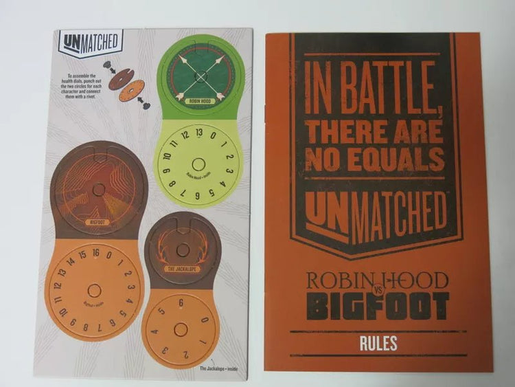 Unmatched: Robin Hood vs. Bigfoot - Gaming Library
