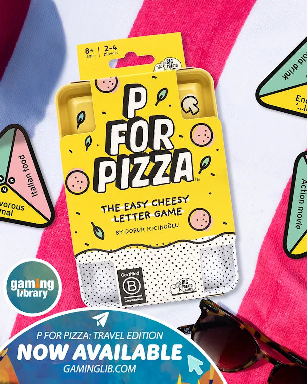 P for Pizza Travel Edition, NOW AVAILABLE!