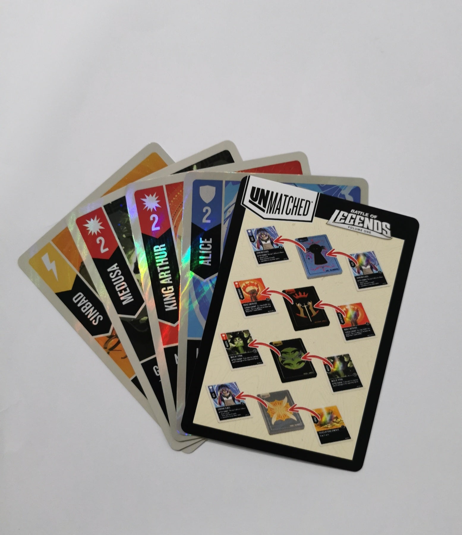 Unmatched: Battle of Legends Vol. 1: Foil Cards
