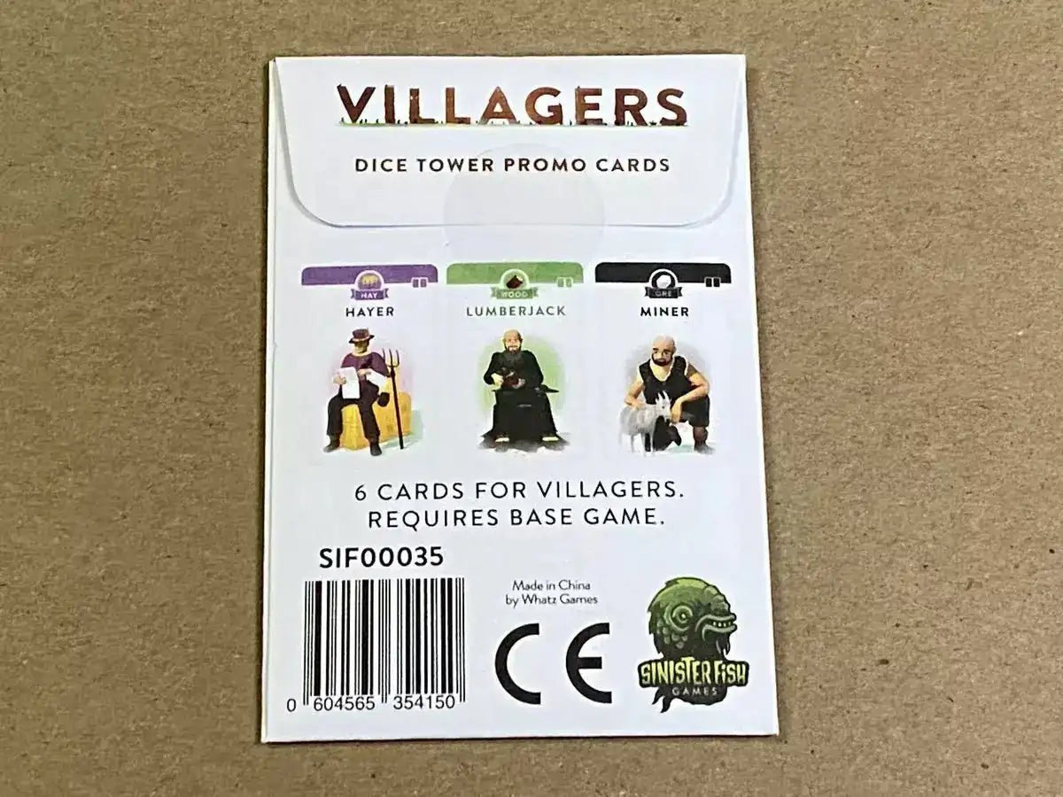 Villagers: Dice Tower Promo - Gaming Library