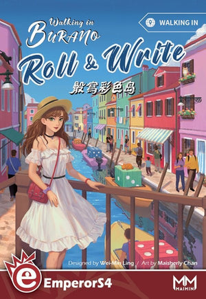 Walking in Burano - Roll & Write - Gaming Library