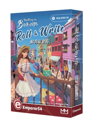 Walking in Burano - Roll & Write - Gaming Library
