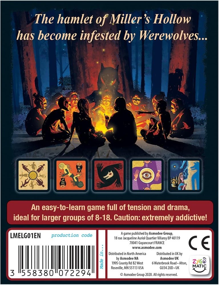 Werewolves Base Game - The Werewolves of Miller's Hollow - Gaming Library