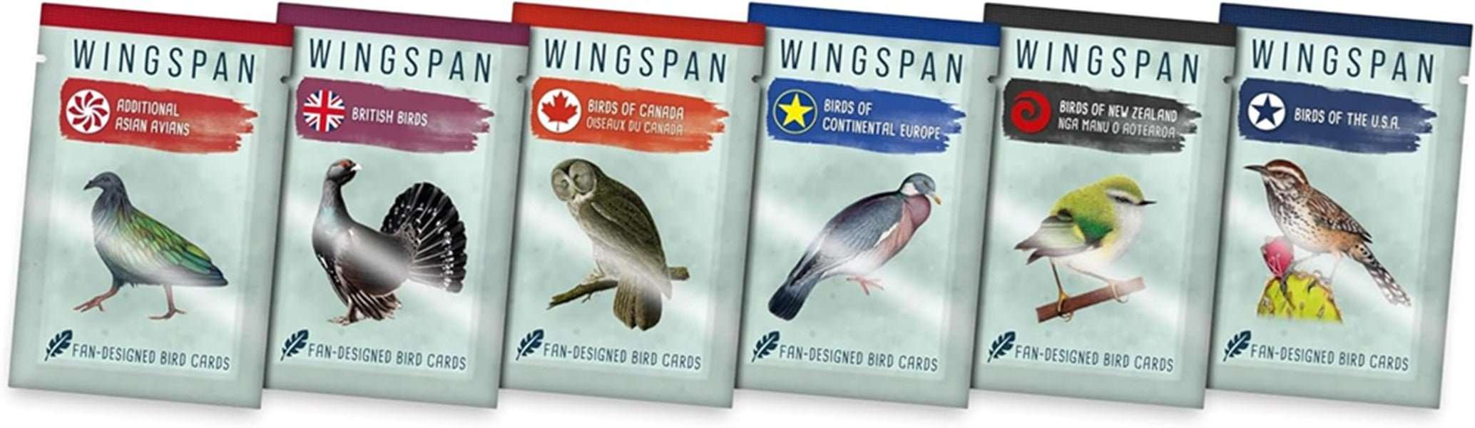 Wingspan Fan Designed Packs Wave 1 - Gaming Library