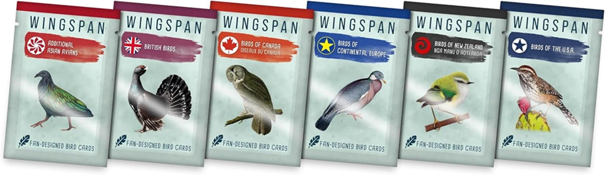 Wingspan Fan Designed Packs Wave 1 - Gaming Library