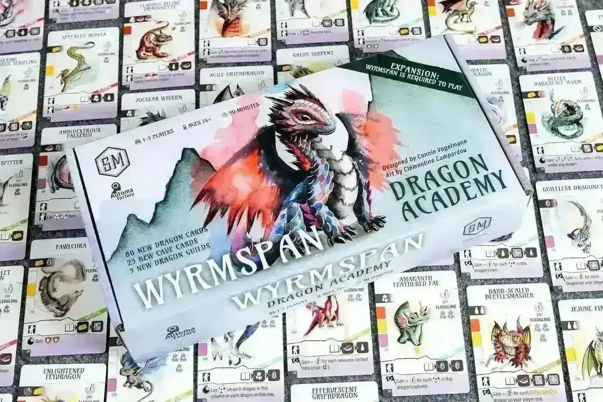 Wyrmspan Dragon Academy - Gaming Library