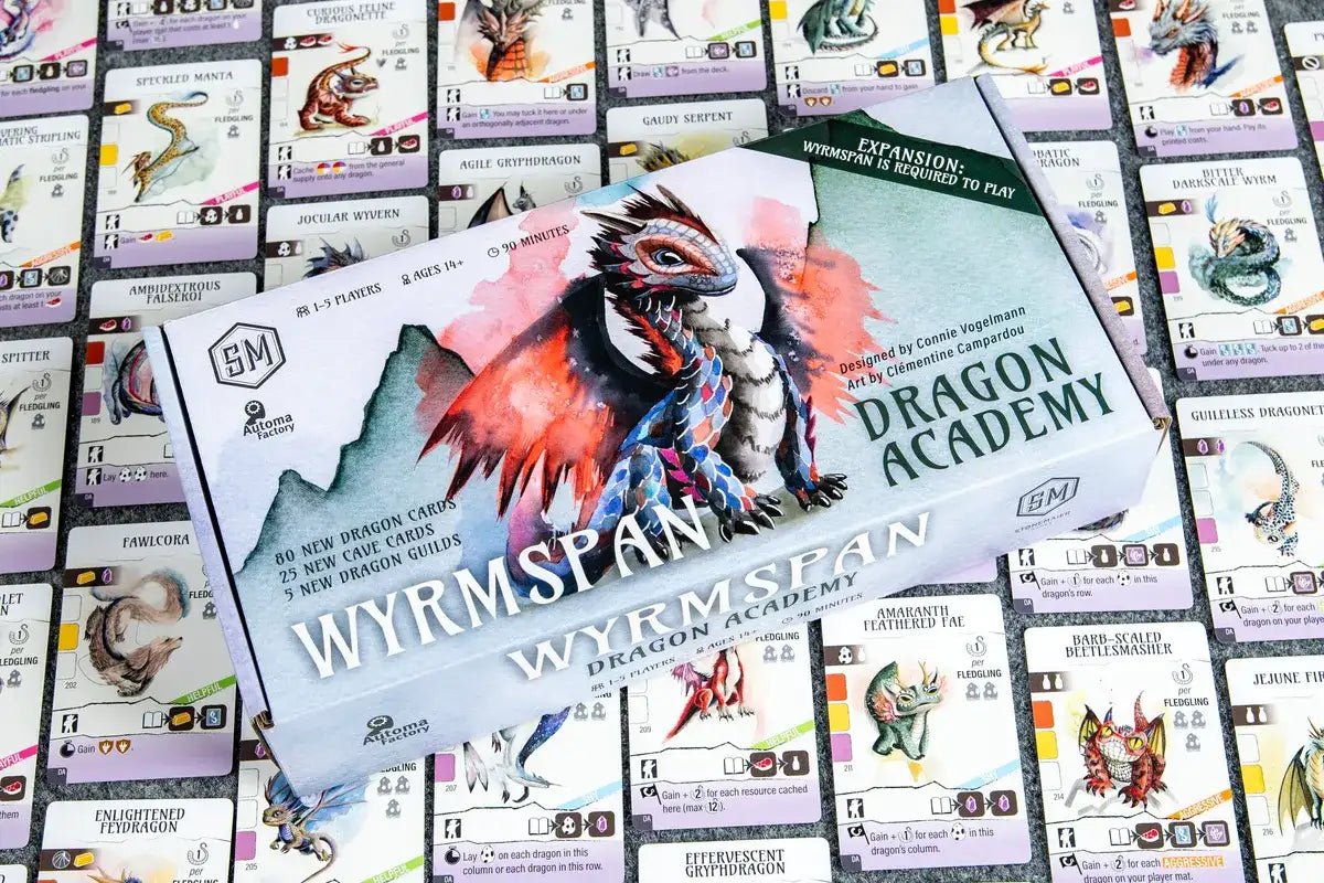 Wyrmspan Dragon Academy - Gaming Library