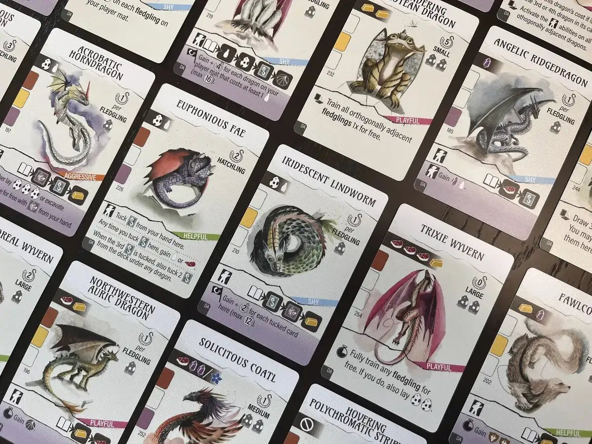 Wyrmspan Dragon Academy - Gaming Library