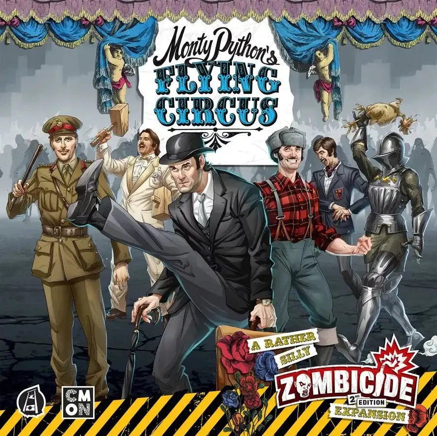 Zombicide: 2nd Edition – Monty Python's Flying Circus: A Rather Silly Expansion - Gaming Library