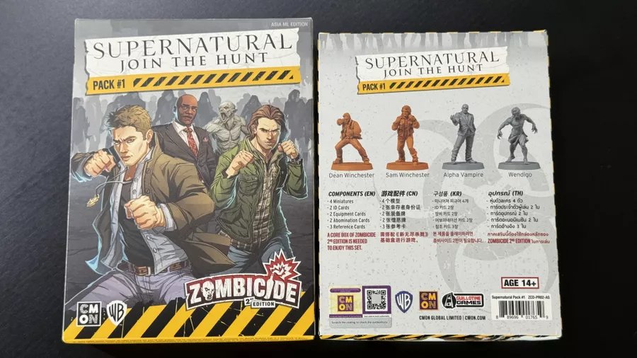 Zombicide: 2nd Edition - Supernatural: Pack 1 - Gaming Library