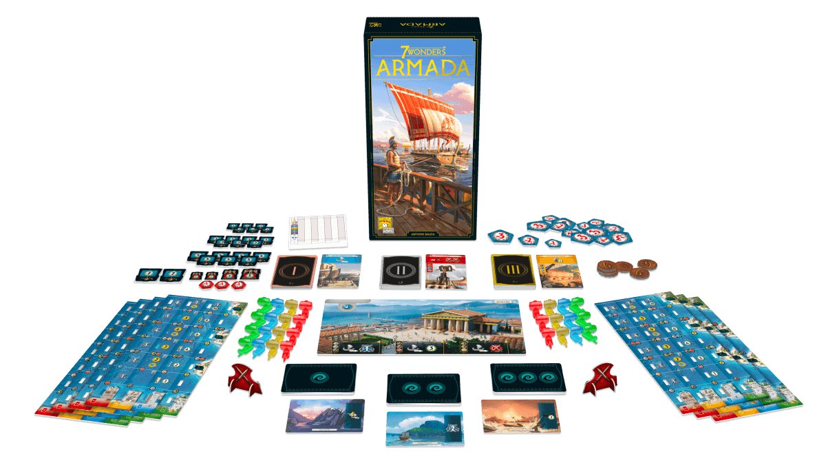 7 Wonders (Second Edition): Armada - Gaming Library