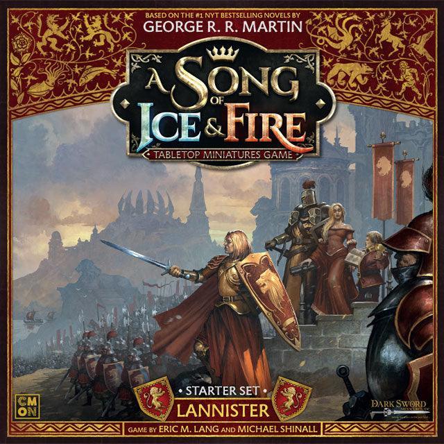 A Song of Ice & Fire: Tabletop Miniatures Game – Lannister Starter Set - Gaming Library