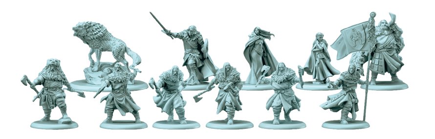 A Song of Ice & Fire: Tabletop Miniatures Game – Stark Starter Set - Gaming Library